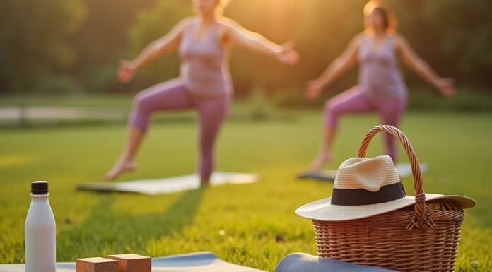 Joga na trawie latem – podstawowe wskazówki dla osób zaczynających